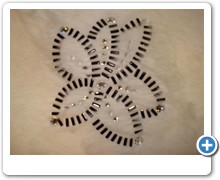 collection 4 strass+haemaite on shorn mink